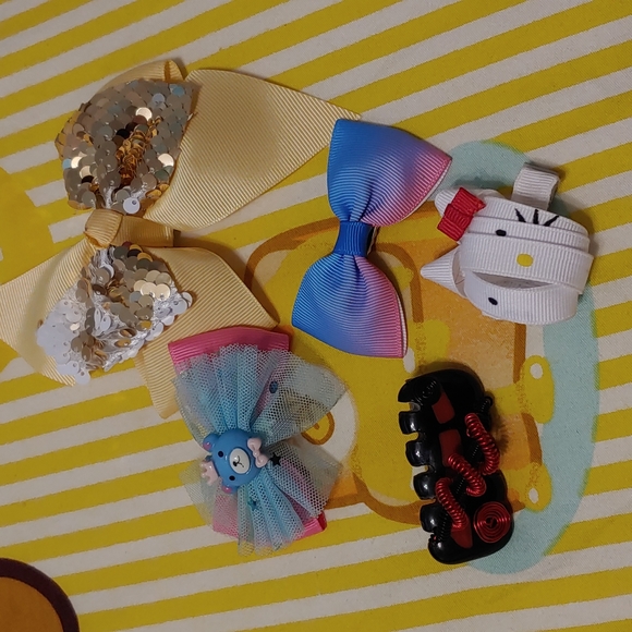 Gothic Lolita Hair Accessory Bundle (18 Piece!) - Picture 5 of 6